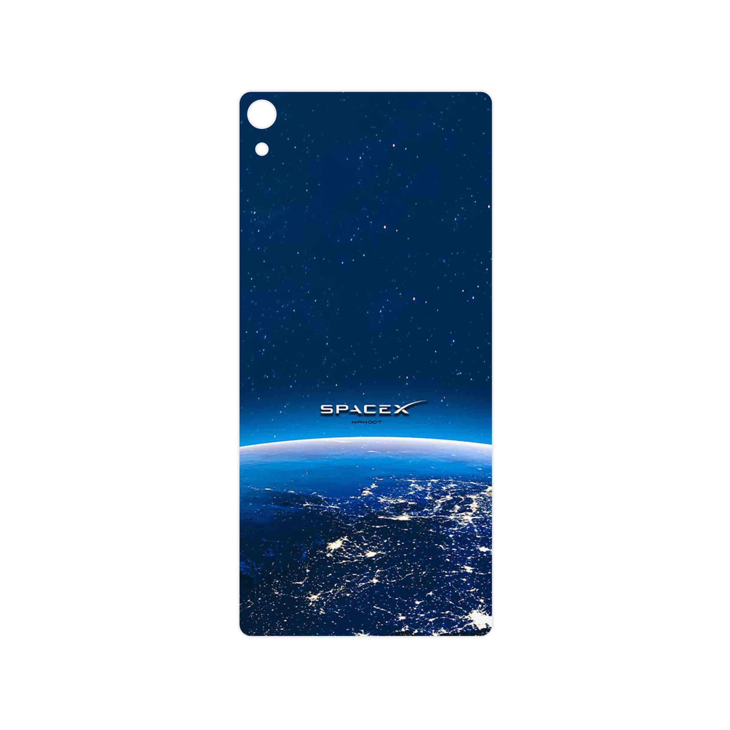 برچسب پوششی ماهوت مدل Space X مناسب برای گوشی موبایل سونی Xperia XA Ultra