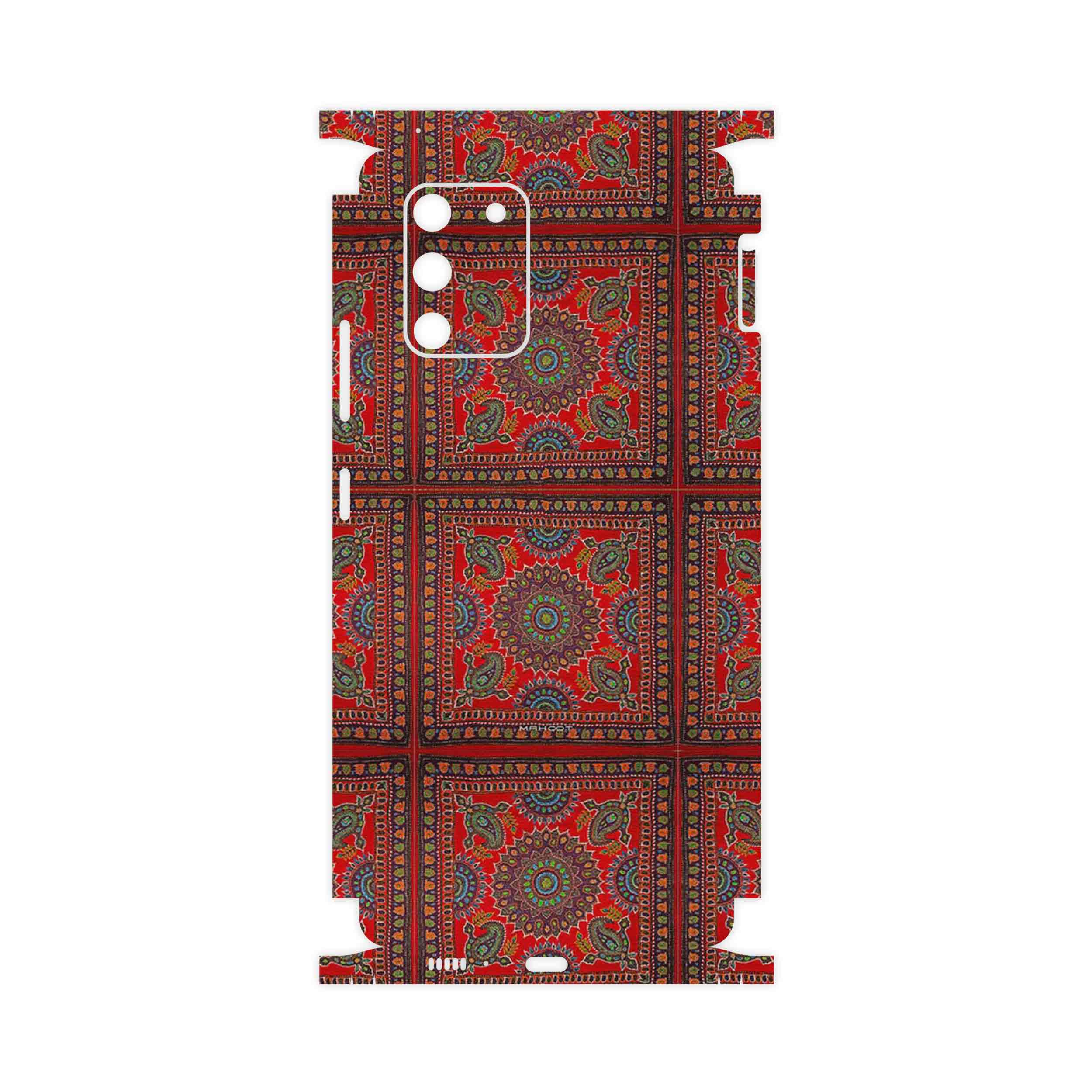 برچسب پوششی ماهوت مدل Embroidered Rug-FullSkin مناسب برای گوشی موبایل سامسونگ Galaxy S10 Lite