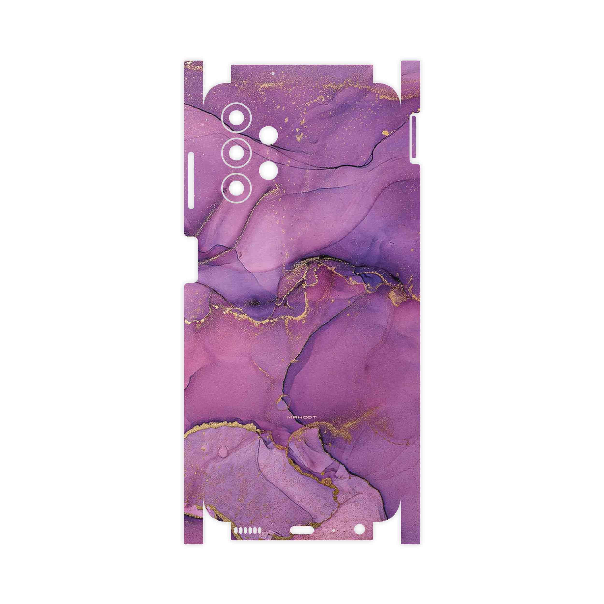 برچسب پوششی ماهوت مدل Purple Marble-FullSkin مناسب برای گوشی موبایل سامسونگ Galaxy A13