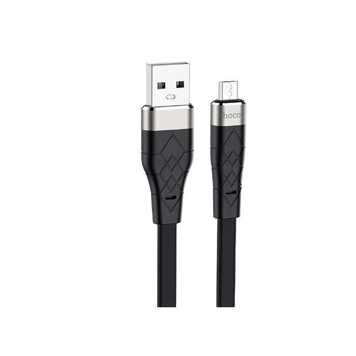 کابل تبدیل USB به MICROUSB هوکو مدل X53 Silicon طول 1 متر