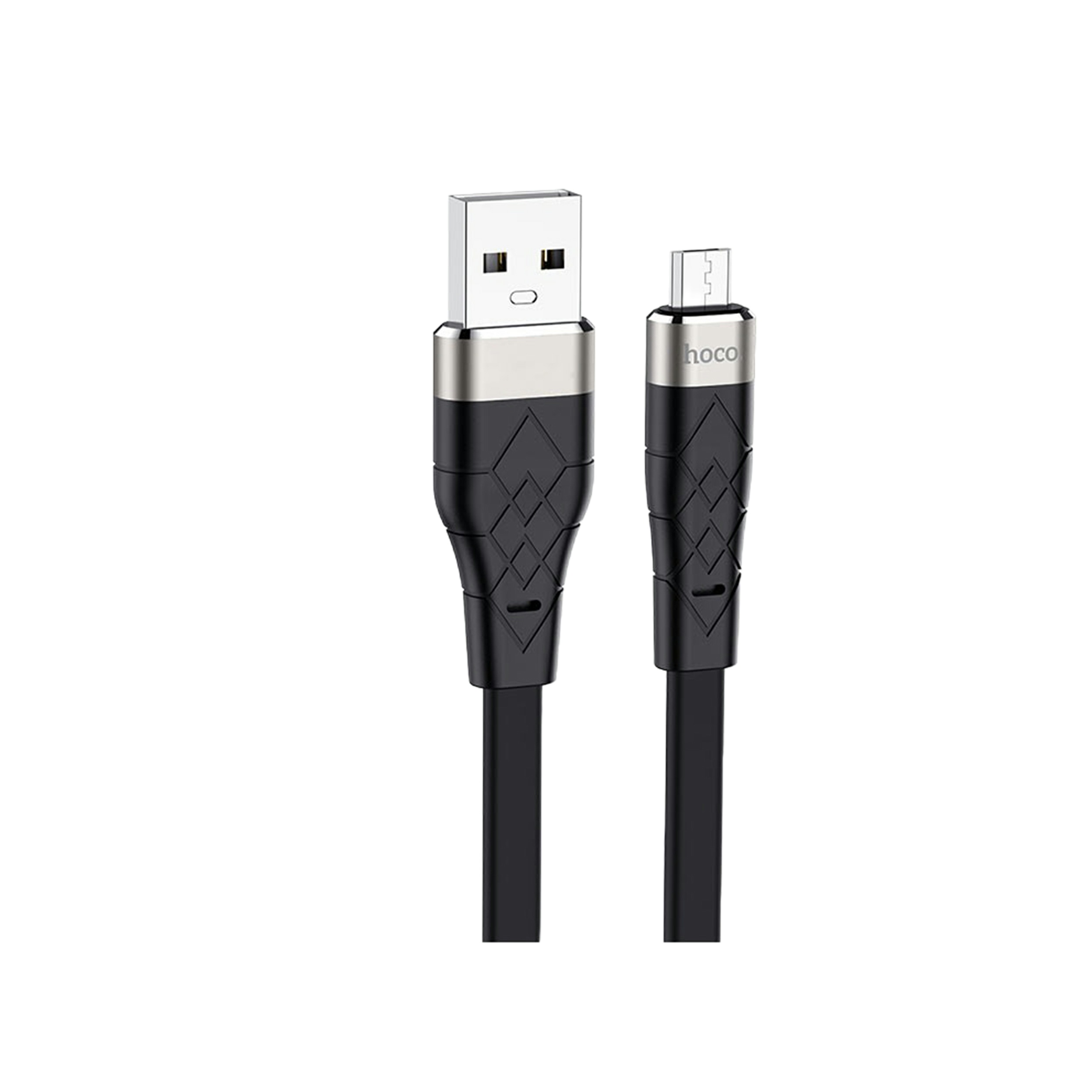 کابل تبدیل USB به MICROUSB هوکو مدل X53 Silicon طول 1 متر