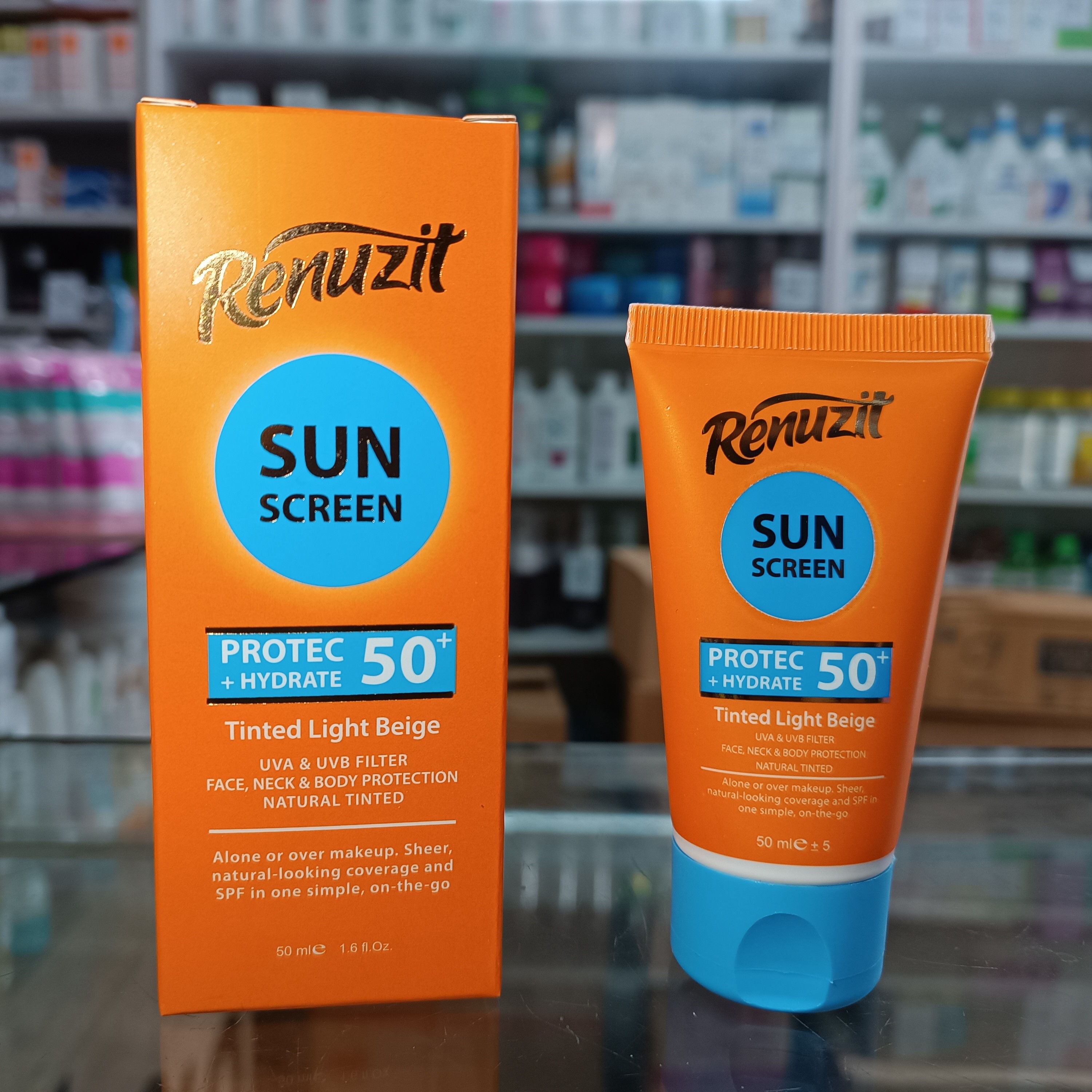 ضد آفتاب رنگی