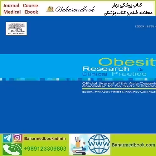 Obesity Research &amp; Clinical Practice Volume 18 Issue 1 2024