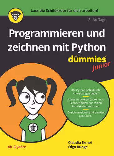 خرید و دانلود نسخه کامل کتاب Programmieren und zeichnen mit Python für Dummies Junior