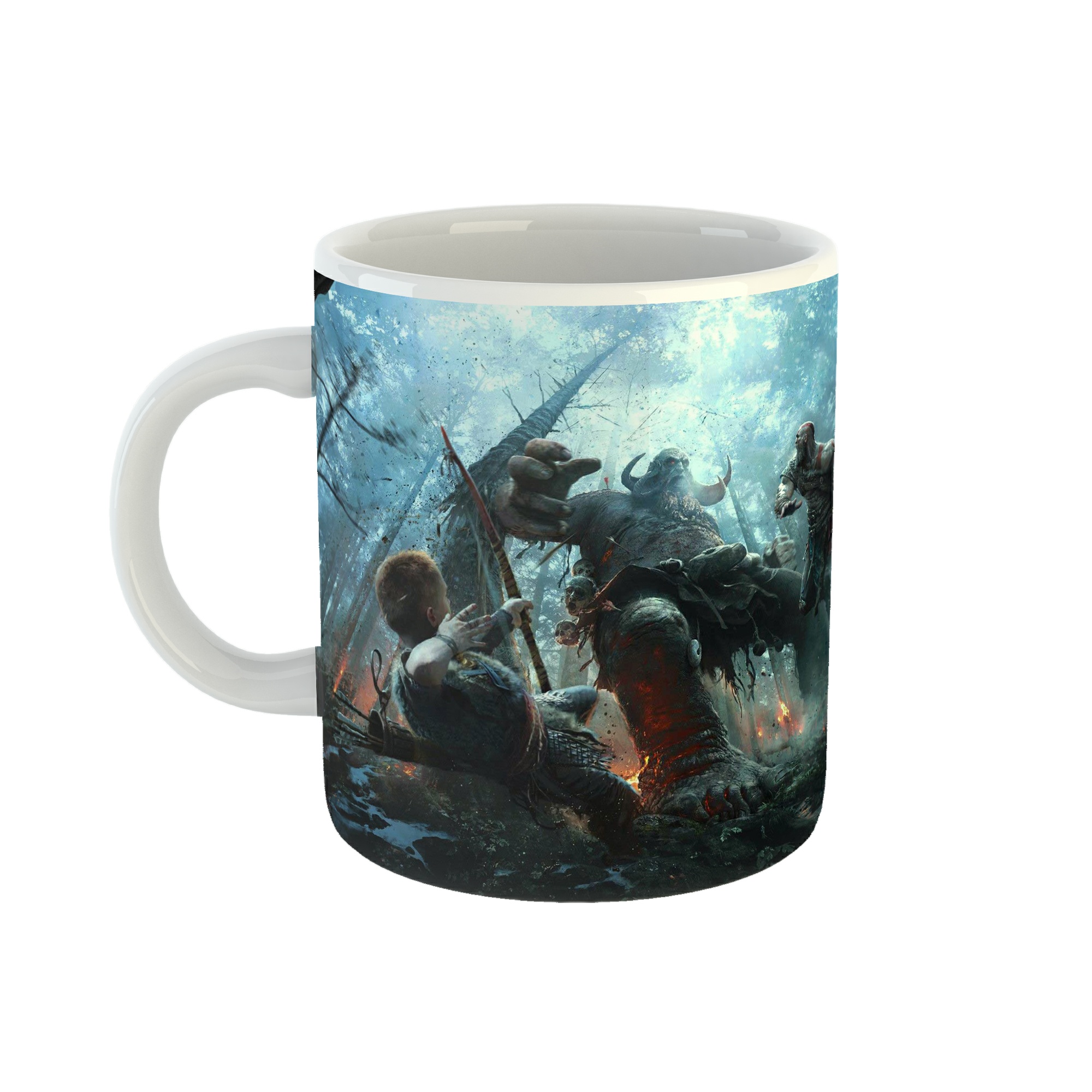 ماگ طرح خدای جنگ مدل god of war کد 03