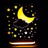 چراغ خواب طرح آسمان شب مدل  کلید دار