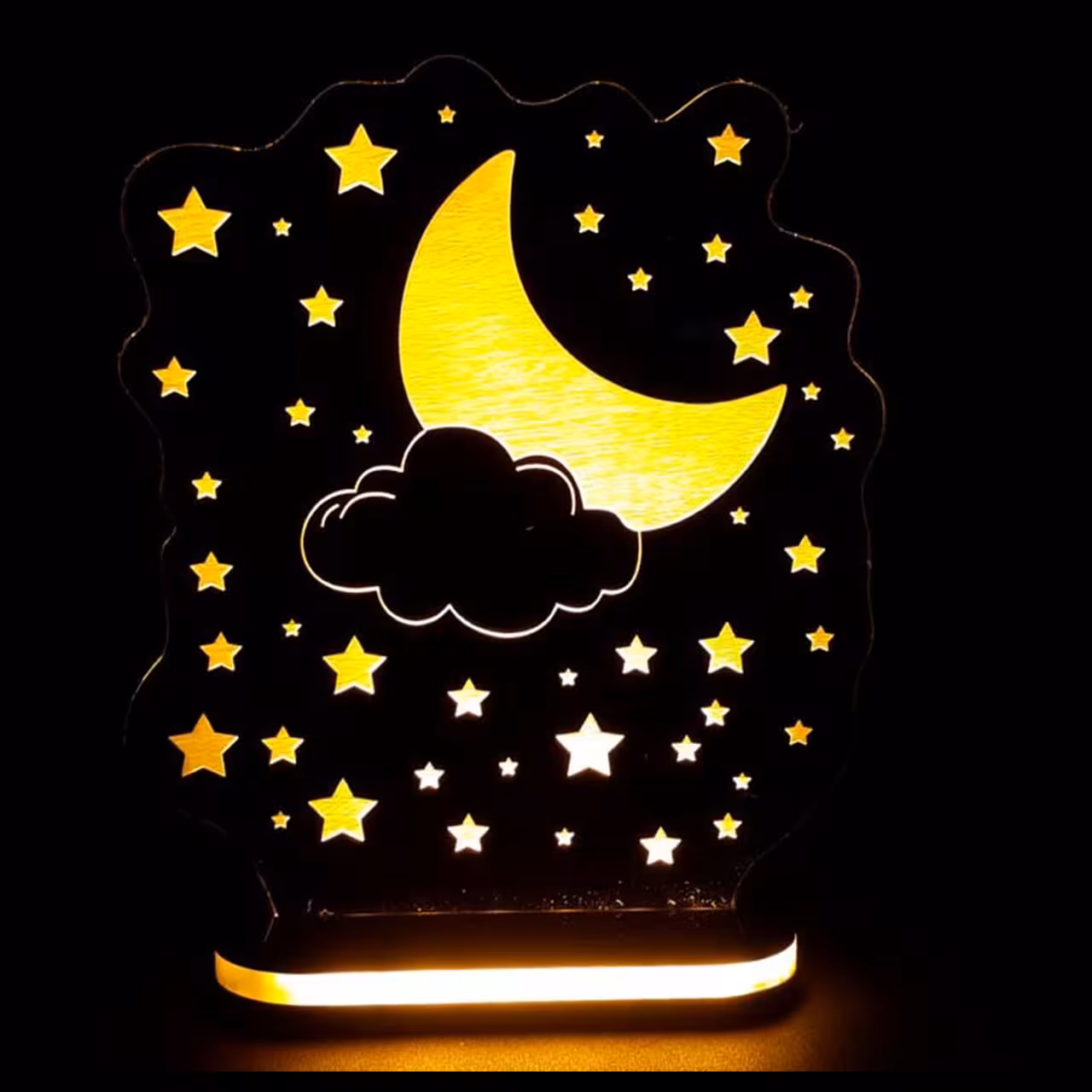 چراغ خواب طرح آسمان شب مدل  کلید دار