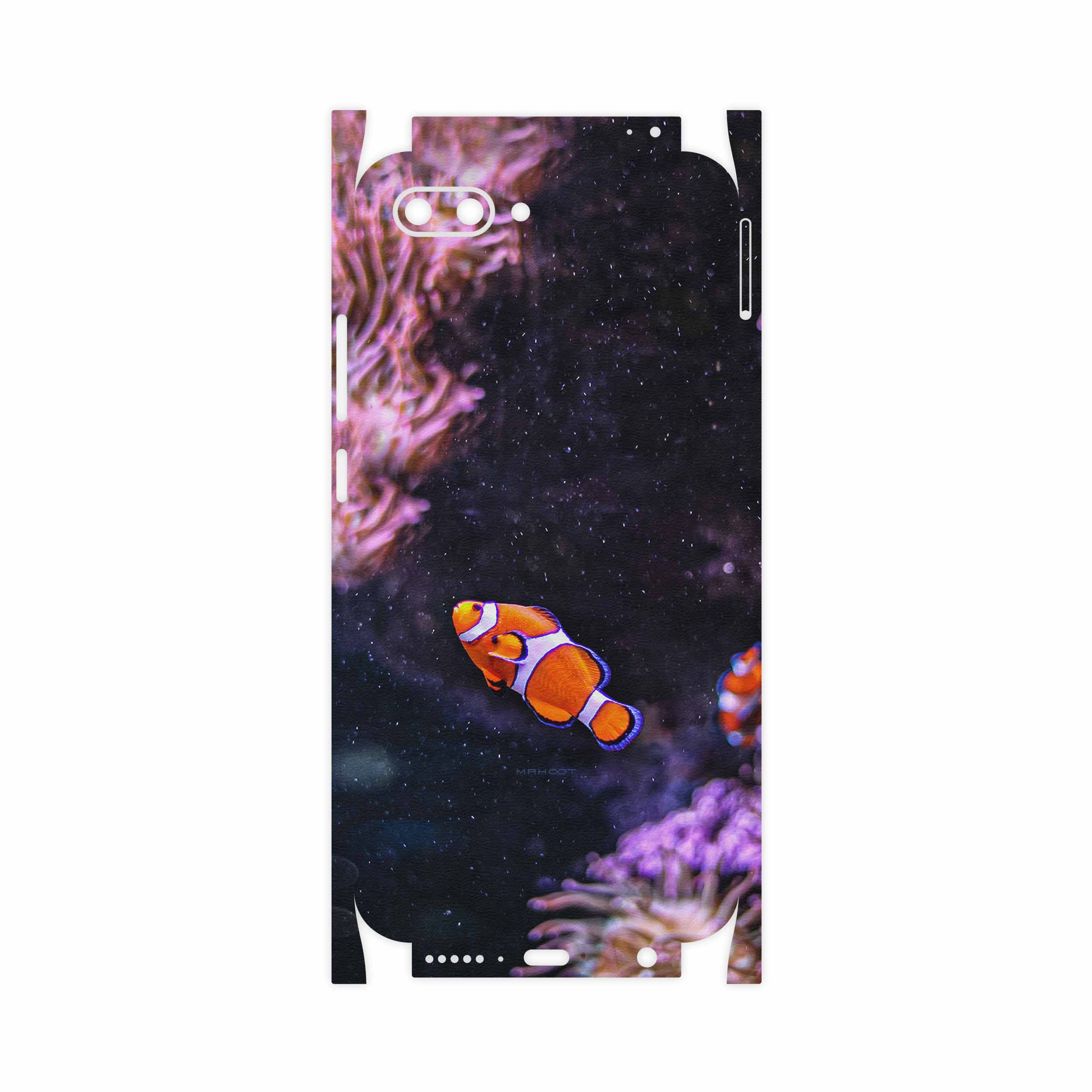 برچسب پوششی ماهوت مدل Clownfish-FullSkin مناسب برای گوشی موبایل آنر 10