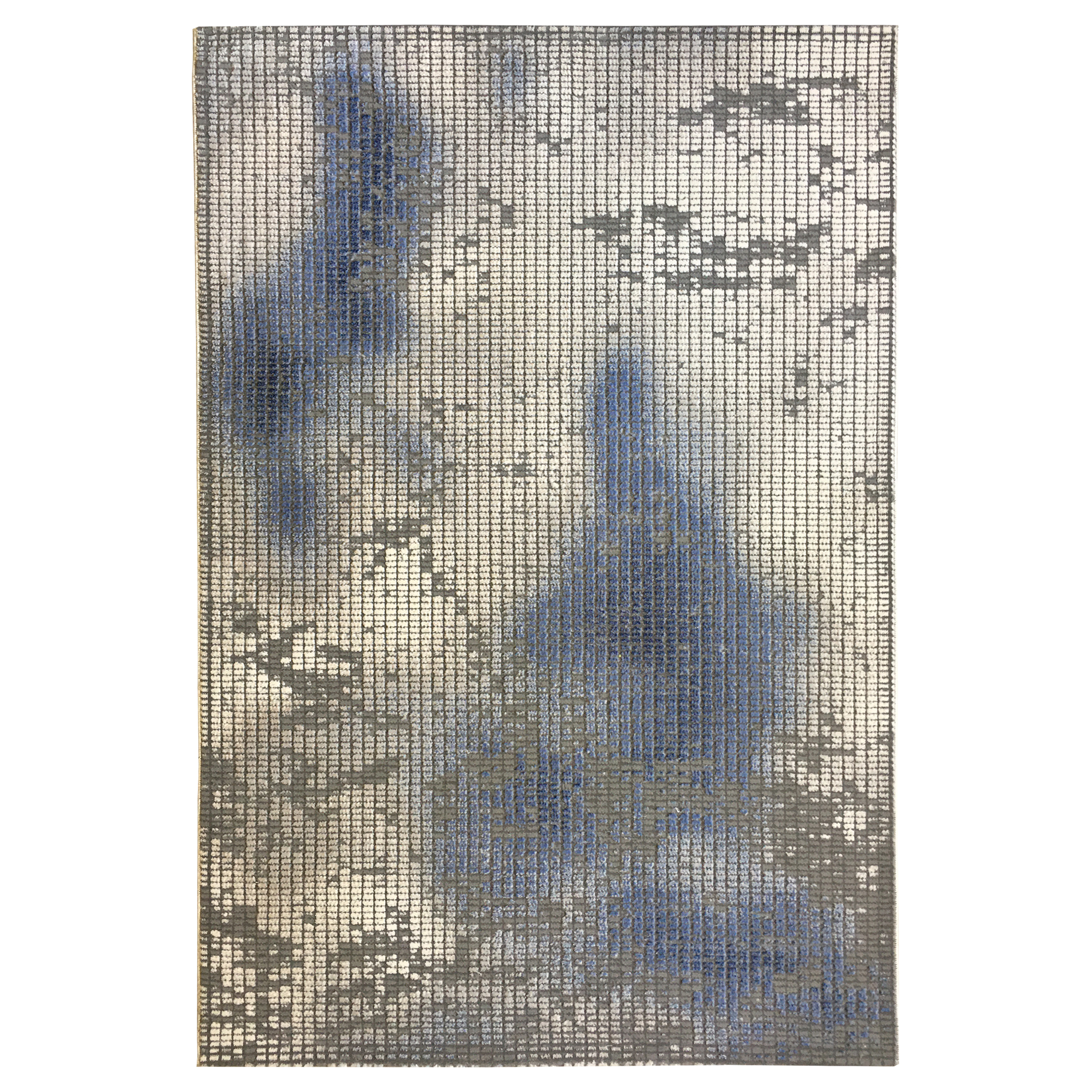 فرش ماشینی طرح پیکسل مدل K4102