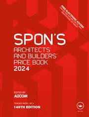 خرید و دانلود نسخه کامل کتاب Spon&#039;s Architects&#039; and Builders&#039; Price Book 2024 ( 149th Edition) - Pdf