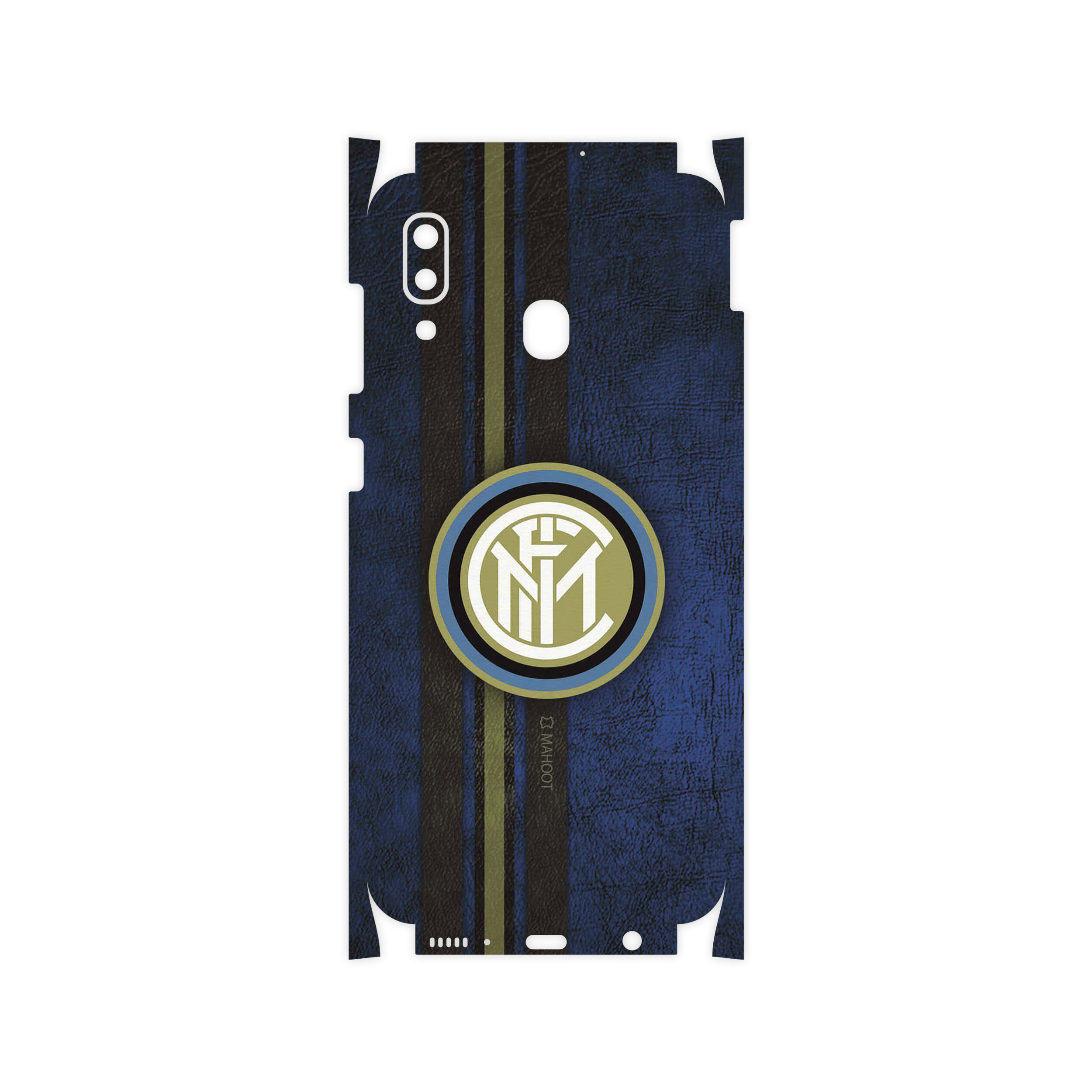 برچسب پوششی ماهوت مدل Inter-Milan-FC-FullSkin مناسب برای گوشی موبایل سامسونگ Galaxy M10s