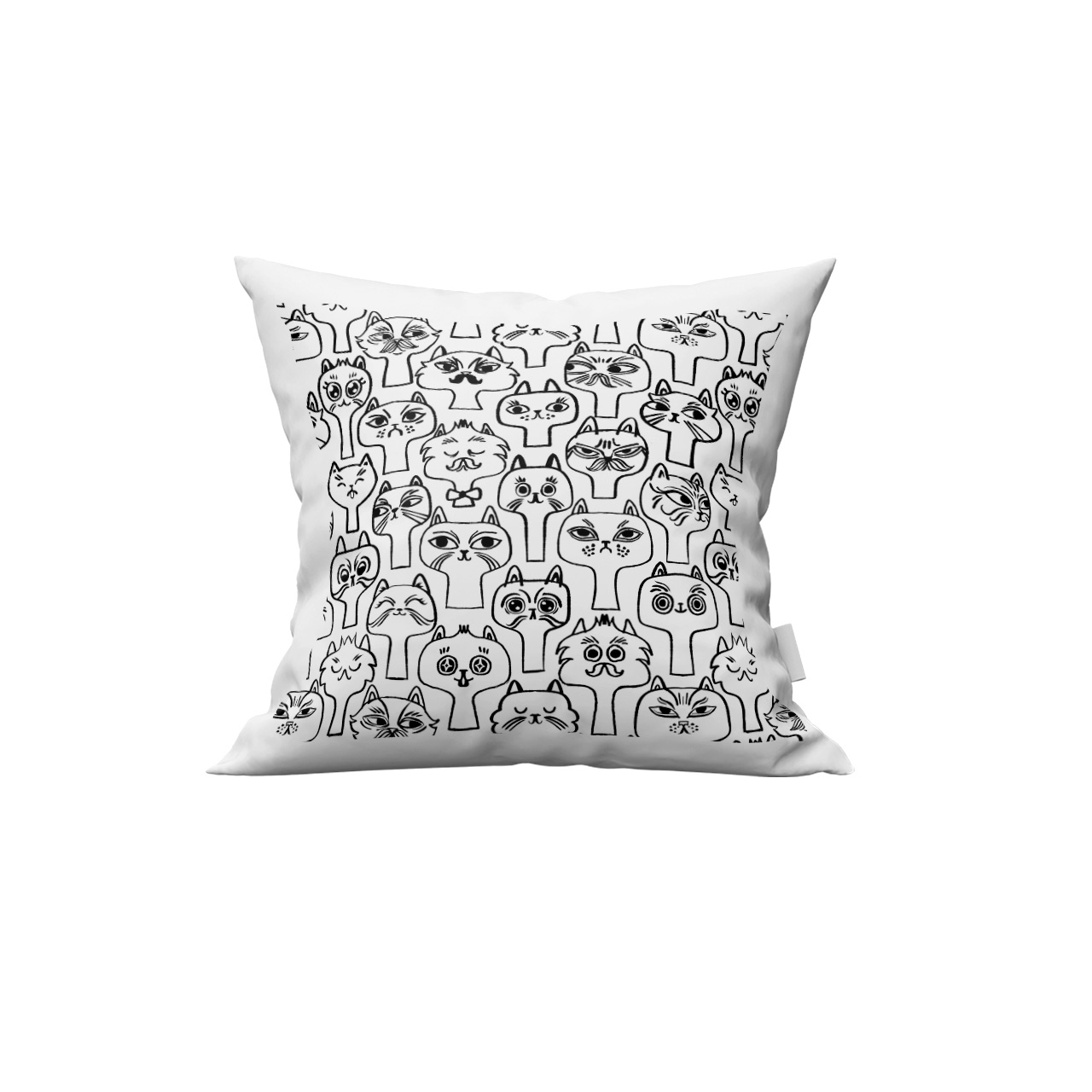 کاور کوسن طرح فانتزی گربه مدل K507