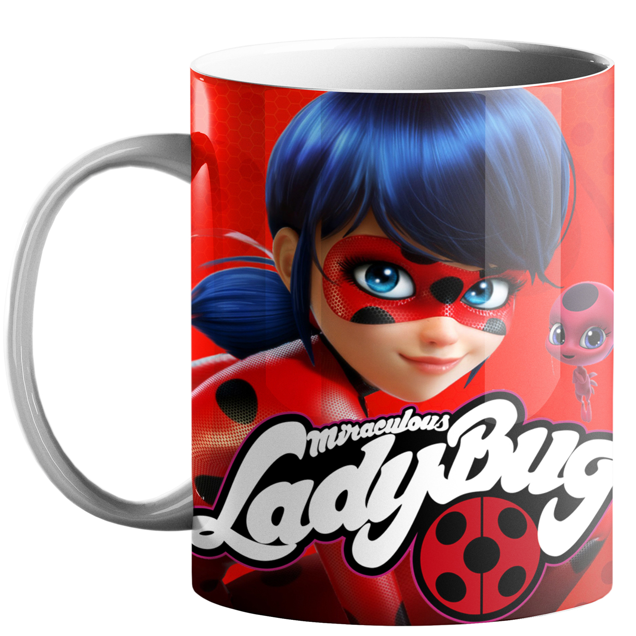 ماگ طرح دختر کفشدوزکی کد k100