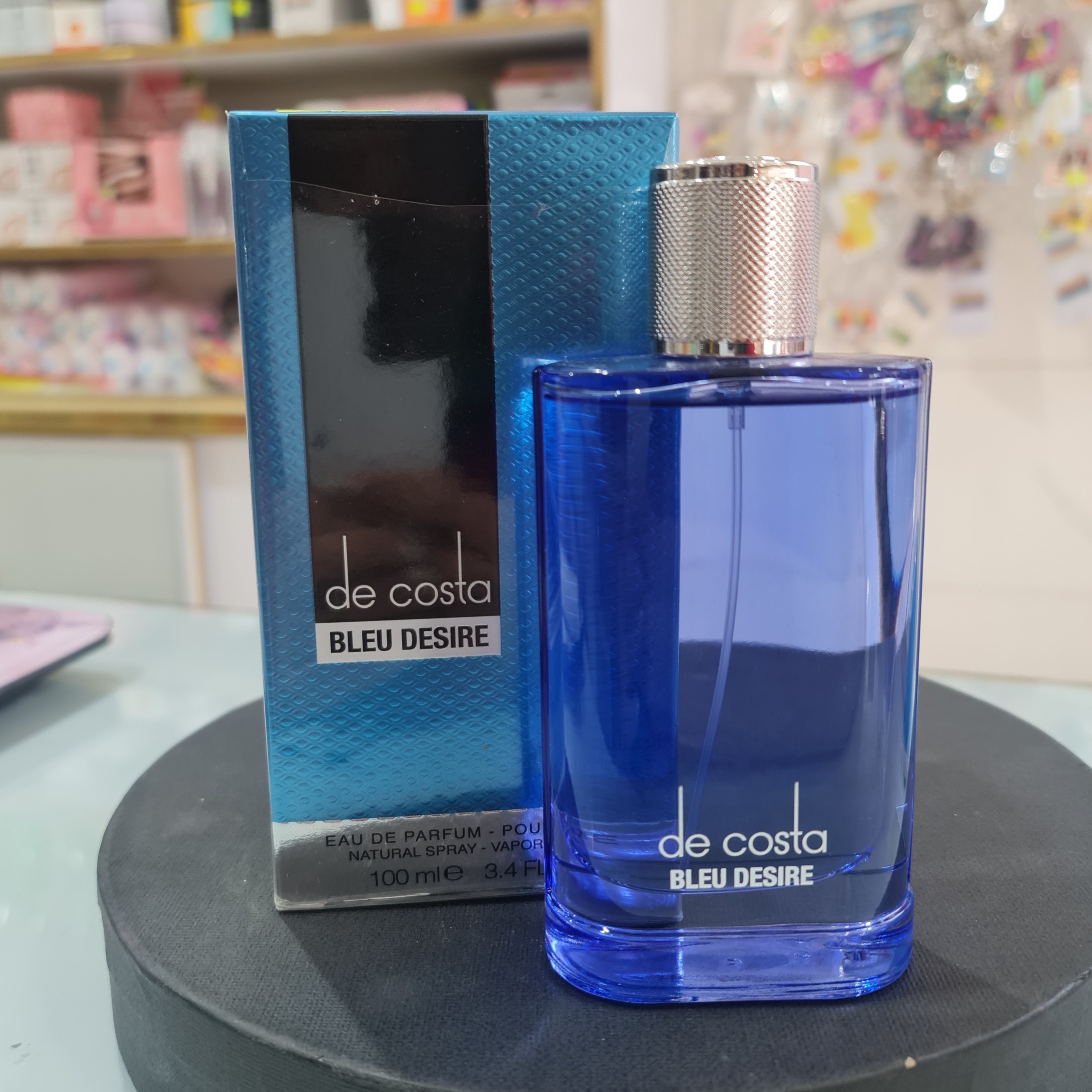 عطر ادکلن مردانه دانهیل دیزایر آبی فراگرنس ورد د کاستا بلو دیزایر