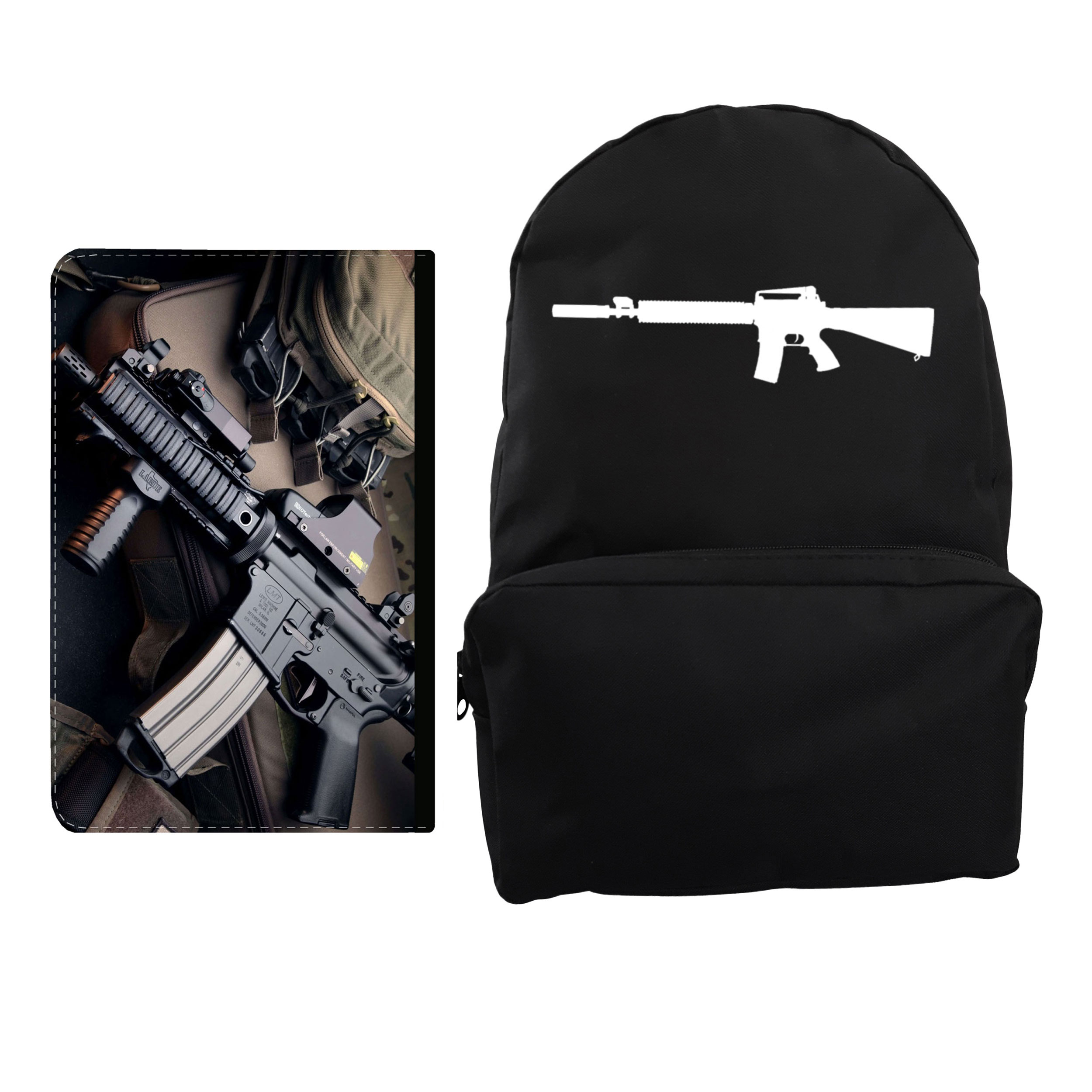 کوله پشتی مدل اسلحه کد KP-110 به همراه کلاسور