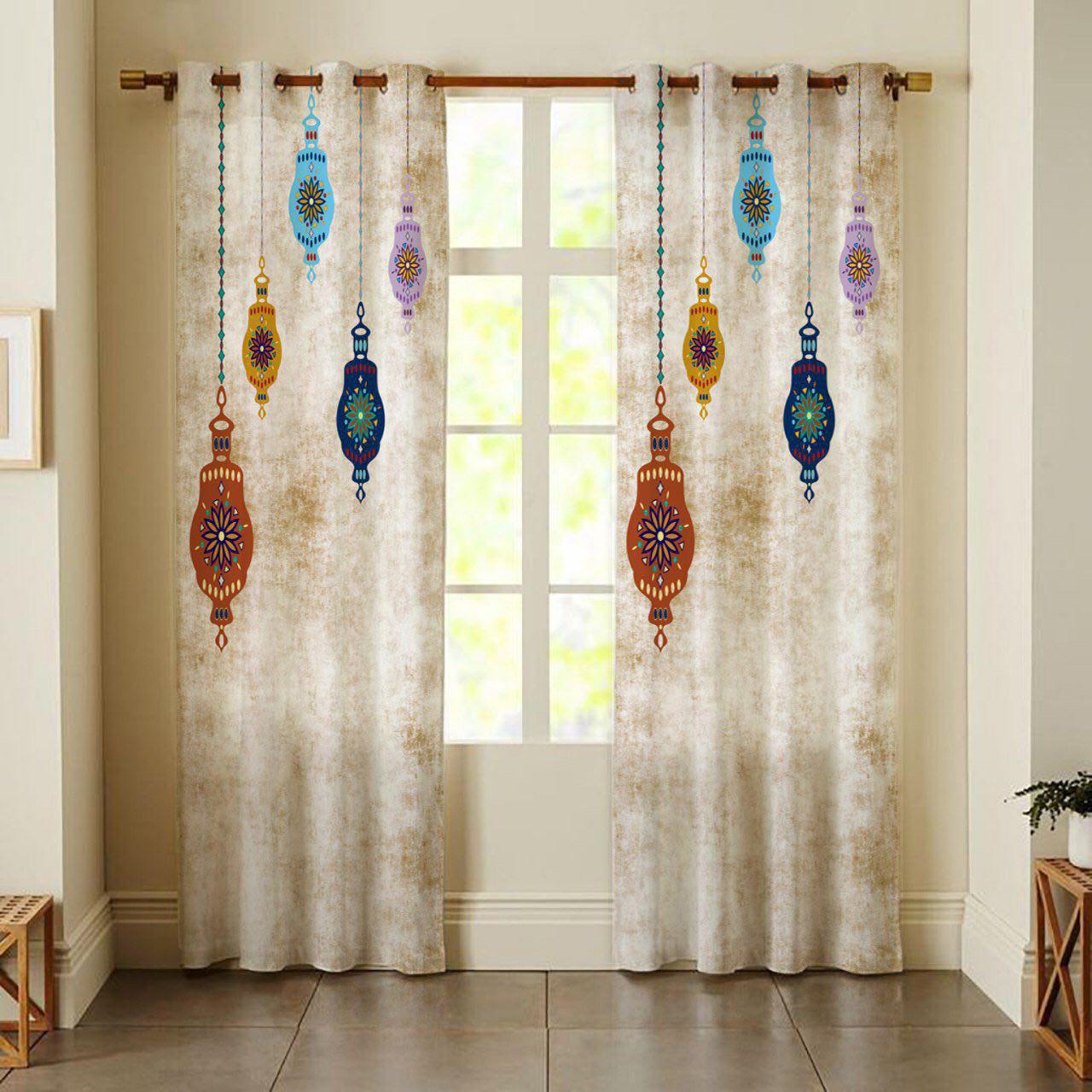 پرده سرمه مدل ch58 ارتفاع 280 سانتی متر