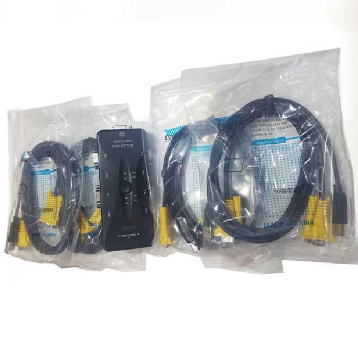 سویچ چهار پورت KVM نت پیل مدل FJ-4UK