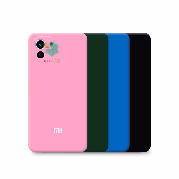 قاب گوشی شیائومی Xiaomi Mi 11 مدل سیلیکونی محافظ لنز دار