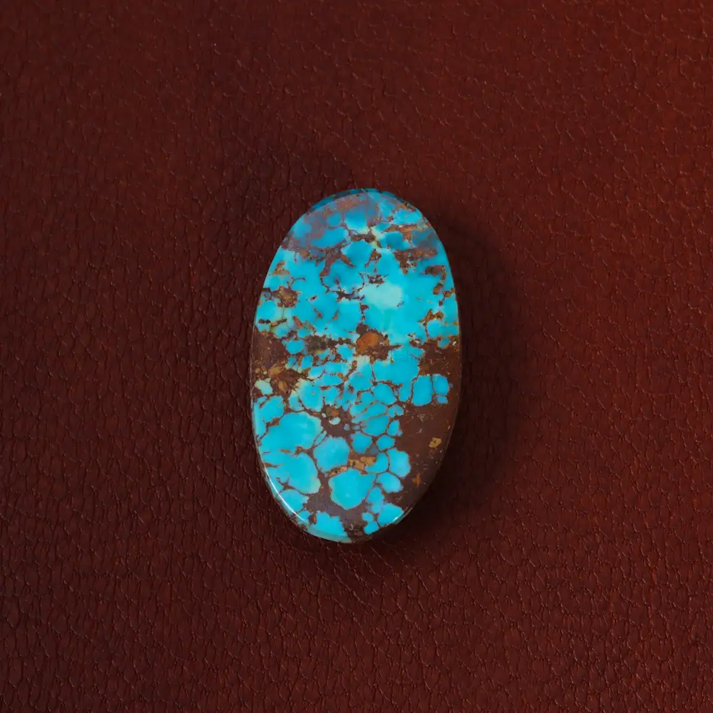 نگین فیروزه شجری کد 28089 - جواهری مشاهیر