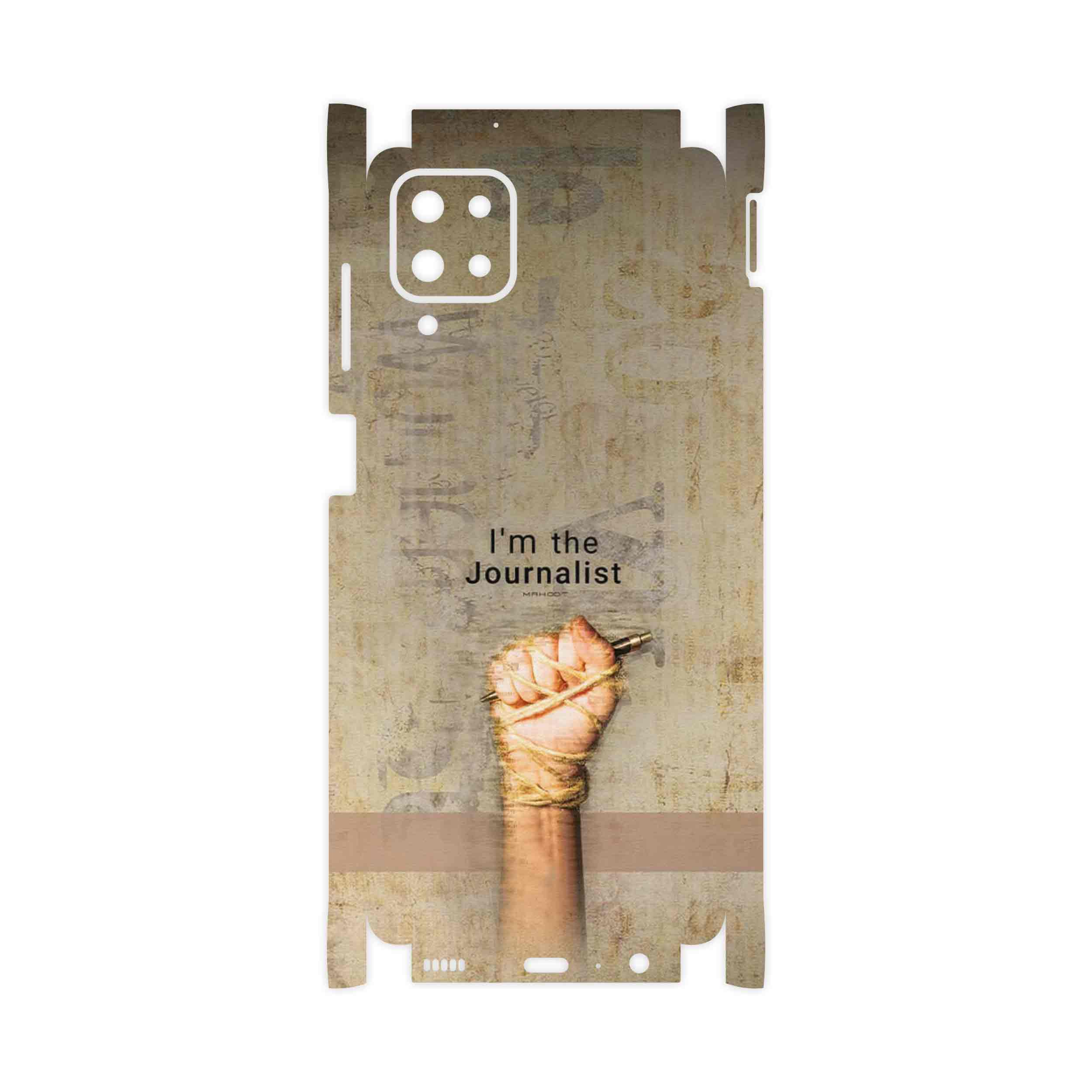 برچسب پوششی ماهوت مدل Journalist-FullSkin مناسب برای گوشی موبایل سامسونگ Galaxy A12