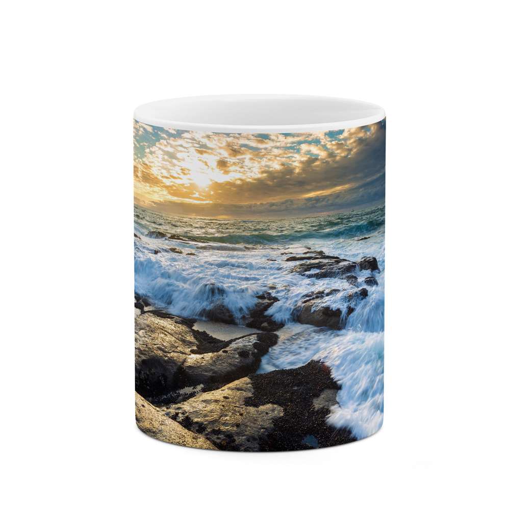 ماگ طرح منظره زیبا  مدل mgp13584