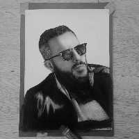 طراحی حرفه ای چهره با تکنیک سیاه قلم