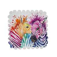  رومیزی طرح حیوان کد 6218B