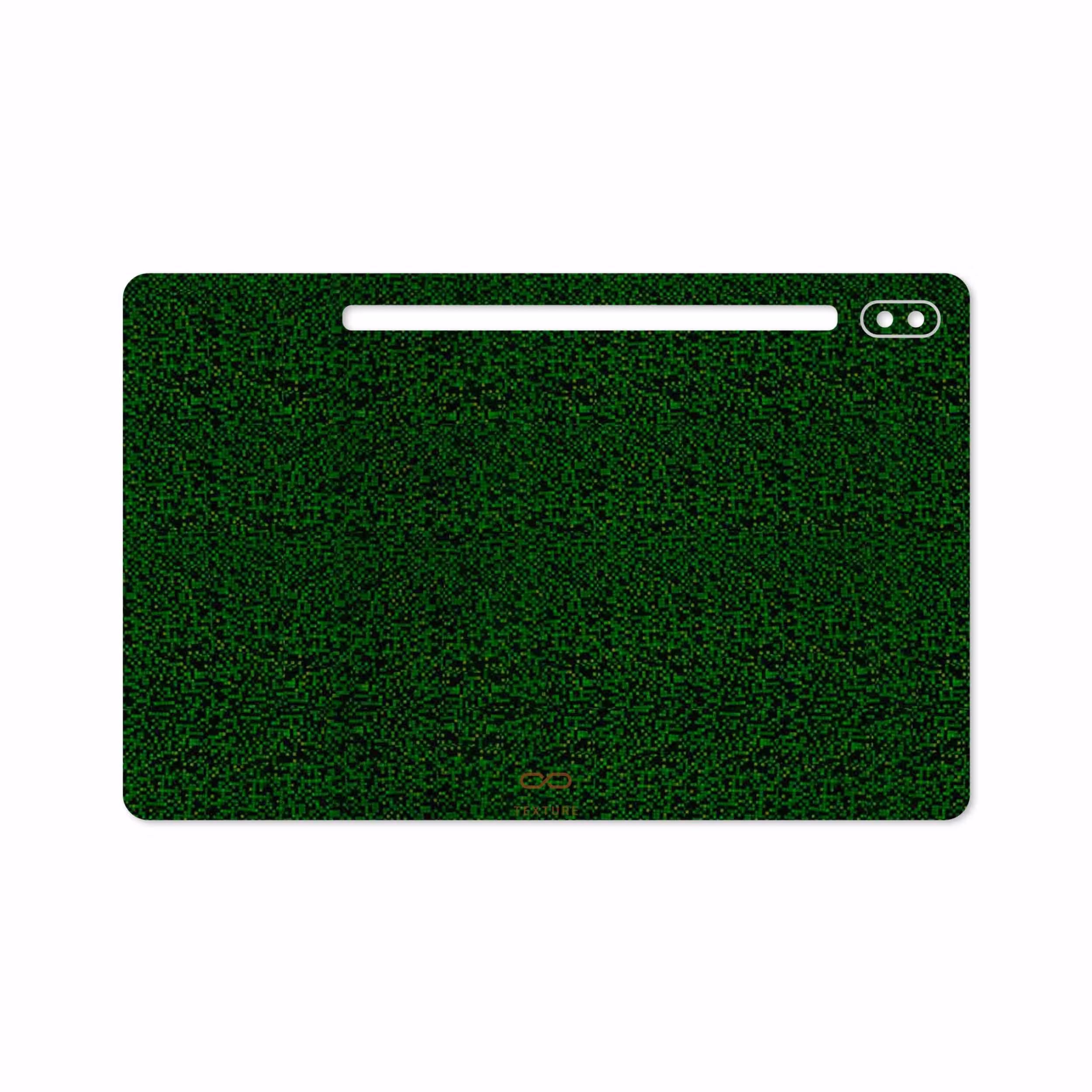 برچسب پوششی ماهوت مدل Green-Holographic مناسب برای تبلت سامسونگ Galaxy Tab S6 2019 SM-T865