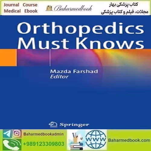 Orthopedics Must Knows 2025 TRUE PDF price 1€ دانلود کتاب