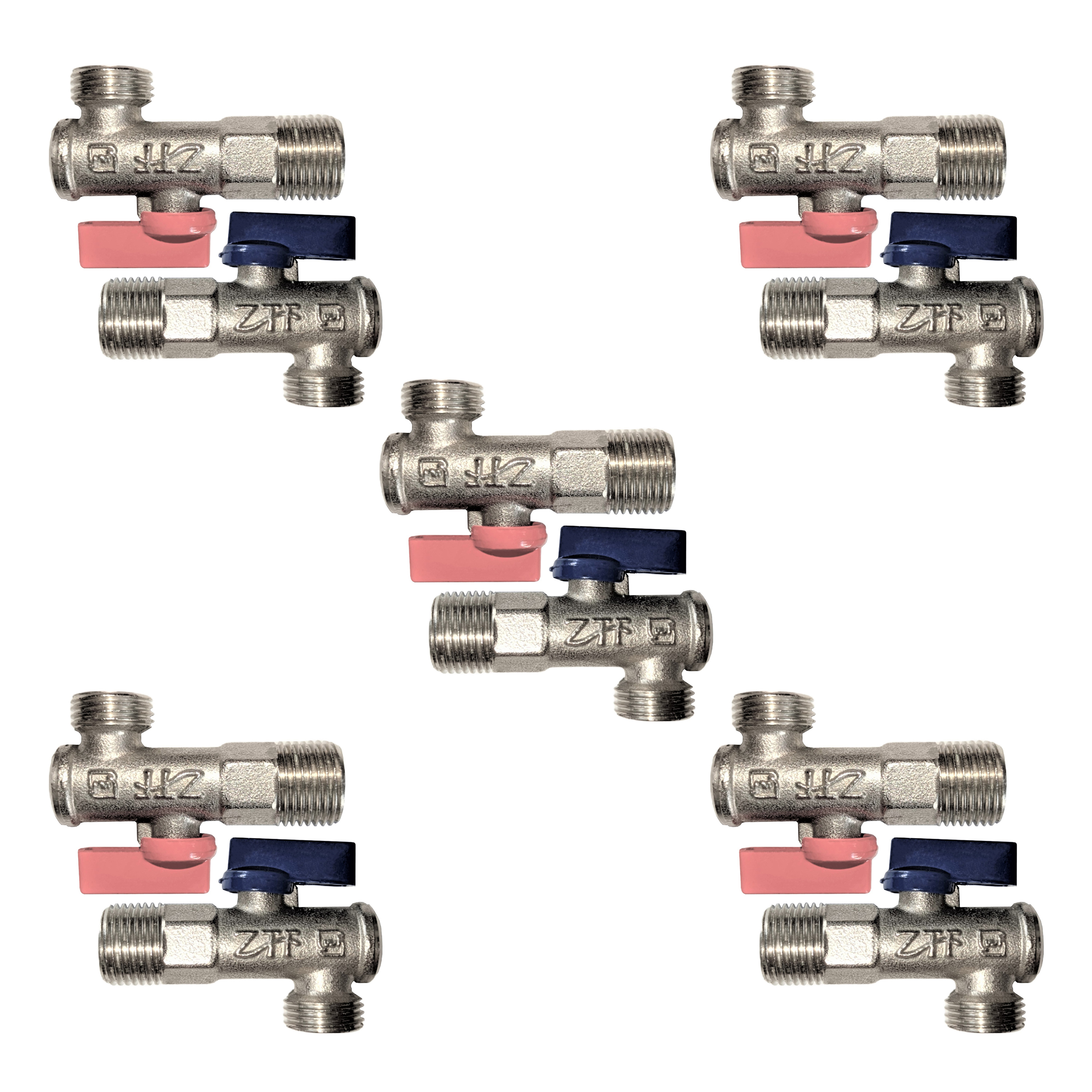 شیر پیسوار زد تی اف مدل 1/2-1/2 بسته 10 عددی