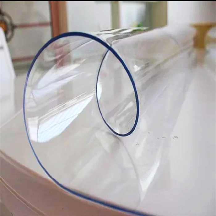 طلق رومیزی مدل کریستال ضخیم کد A90-T170 سایز 170×90 سانتی متر