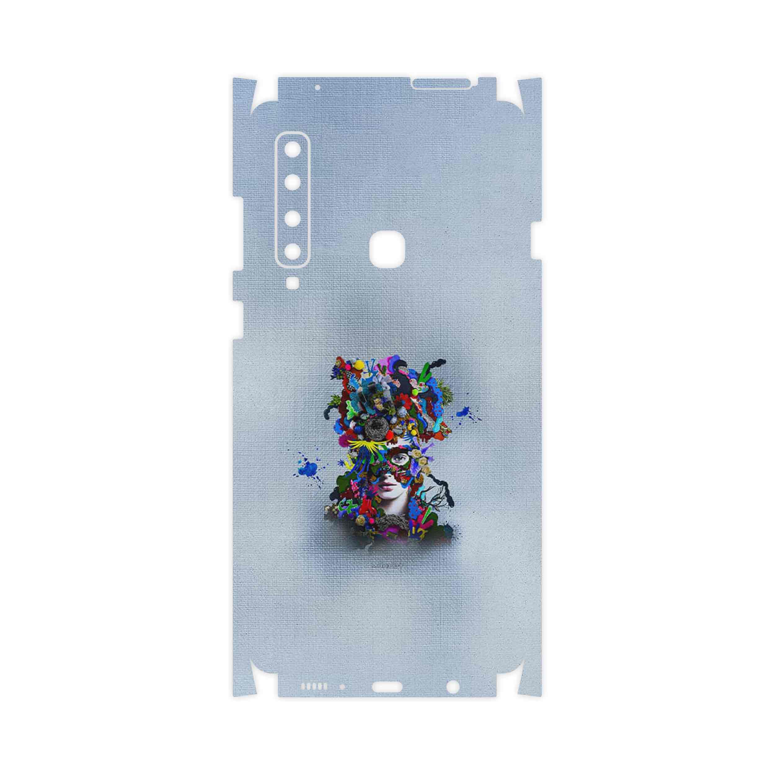 برچسب پوششی ماهوت مدل Collage of surreal Portrait of Women 4-FullSkin مناسب برای گوشی موبایل سامسونگ Galaxy A9 2018