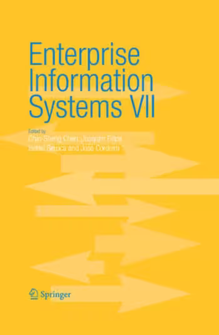 خرید و دانلود نسخه کامل کتاب Enterprise Information Systems VII
