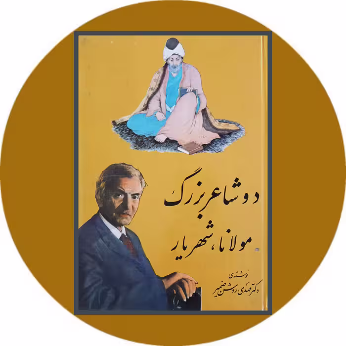 کتاب دو شاعر بزرگ مولانا و شهریار - خرید با تخفیف از کتاب دایره قهوه ای -