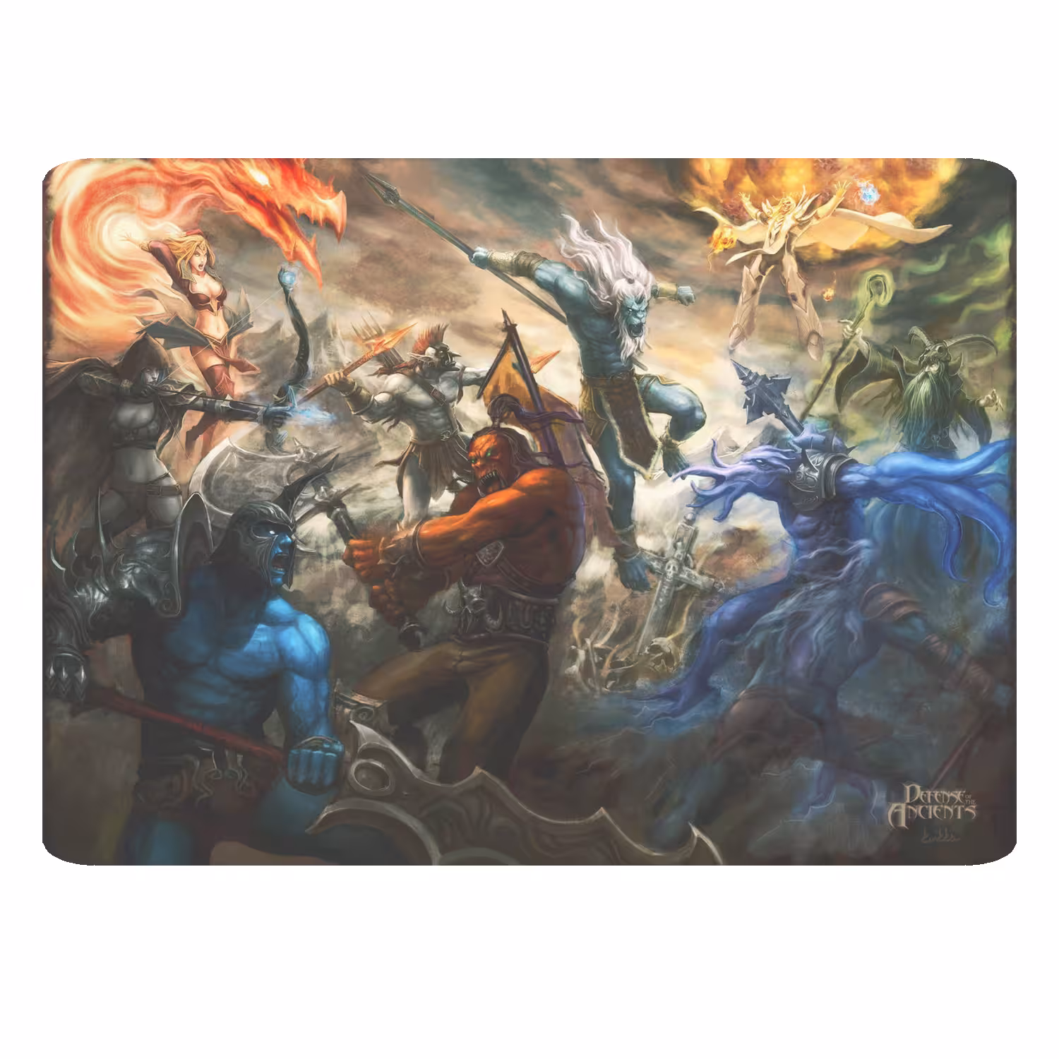 ماوس پد طرح DOTA2 کد B87