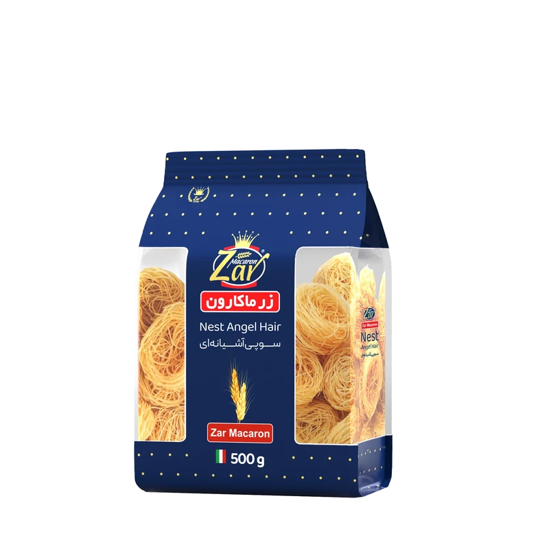 رشته سوپی آشیانه ای 500g زر ماکارون
