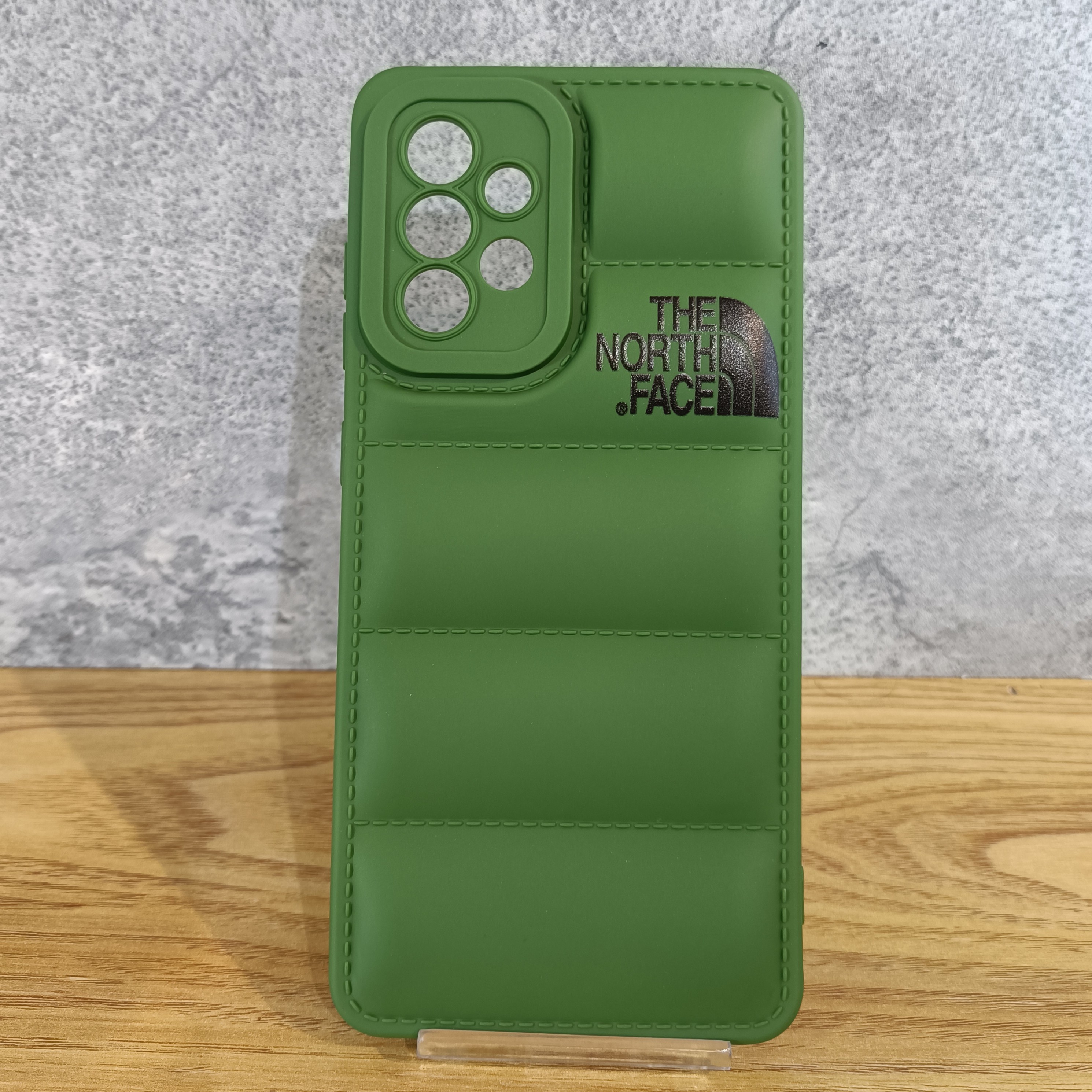 قاب گوشی A52 و A52s  مدل پافری سبز samsung A52 A52s