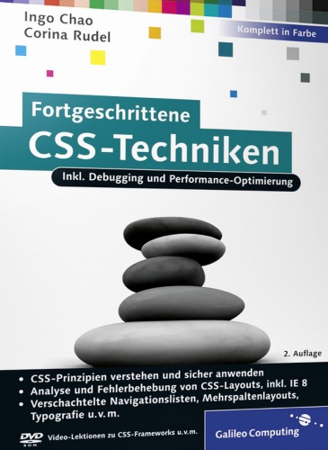 خرید و دانلود نسخه کامل کتاب Fortgeschrittene CSS-Techniken (Inkl. Debugging und Performance-Optimierung), 2. Auflage