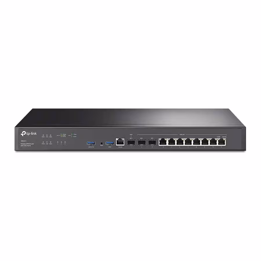 قیمت و خرید روتر گیگابیت VPN تی پی لینک مدل Omada ER8411 | یاس ارتباط
