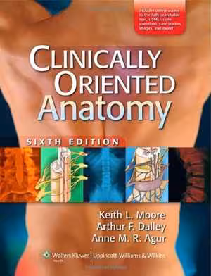 [PDF] دانلود کتاب Clinically Oriented Anatomy, 6th ed, 2009