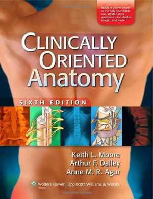 [PDF] دانلود کتاب Clinically Oriented Anatomy, 6th ed, 2009