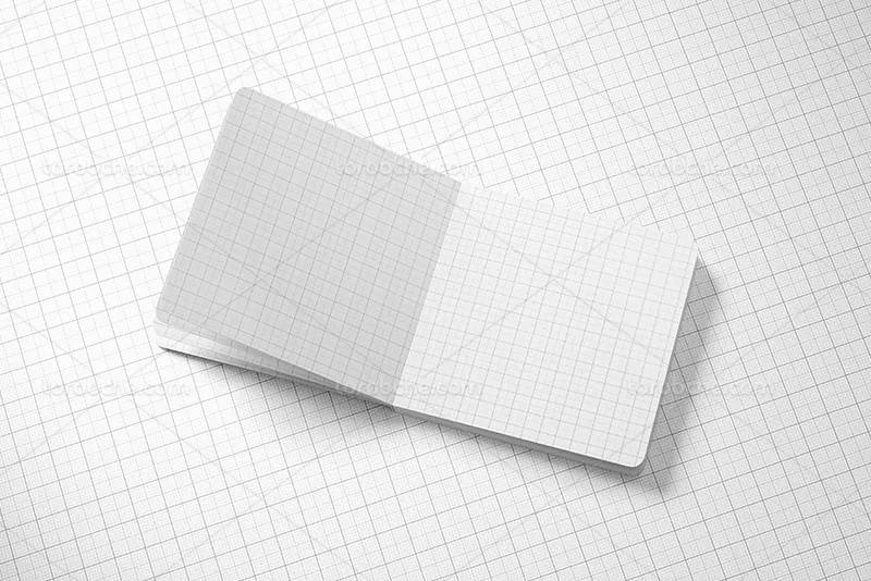 فایل موکاپ کتاب PSD لایه باز | گرافیک با طعم تربچه