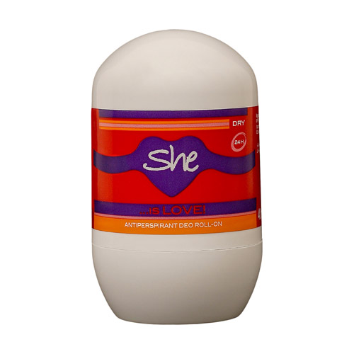 رول ضد تعریق زنانه شی مدل is LOVE حجم 40 میلی لیتر