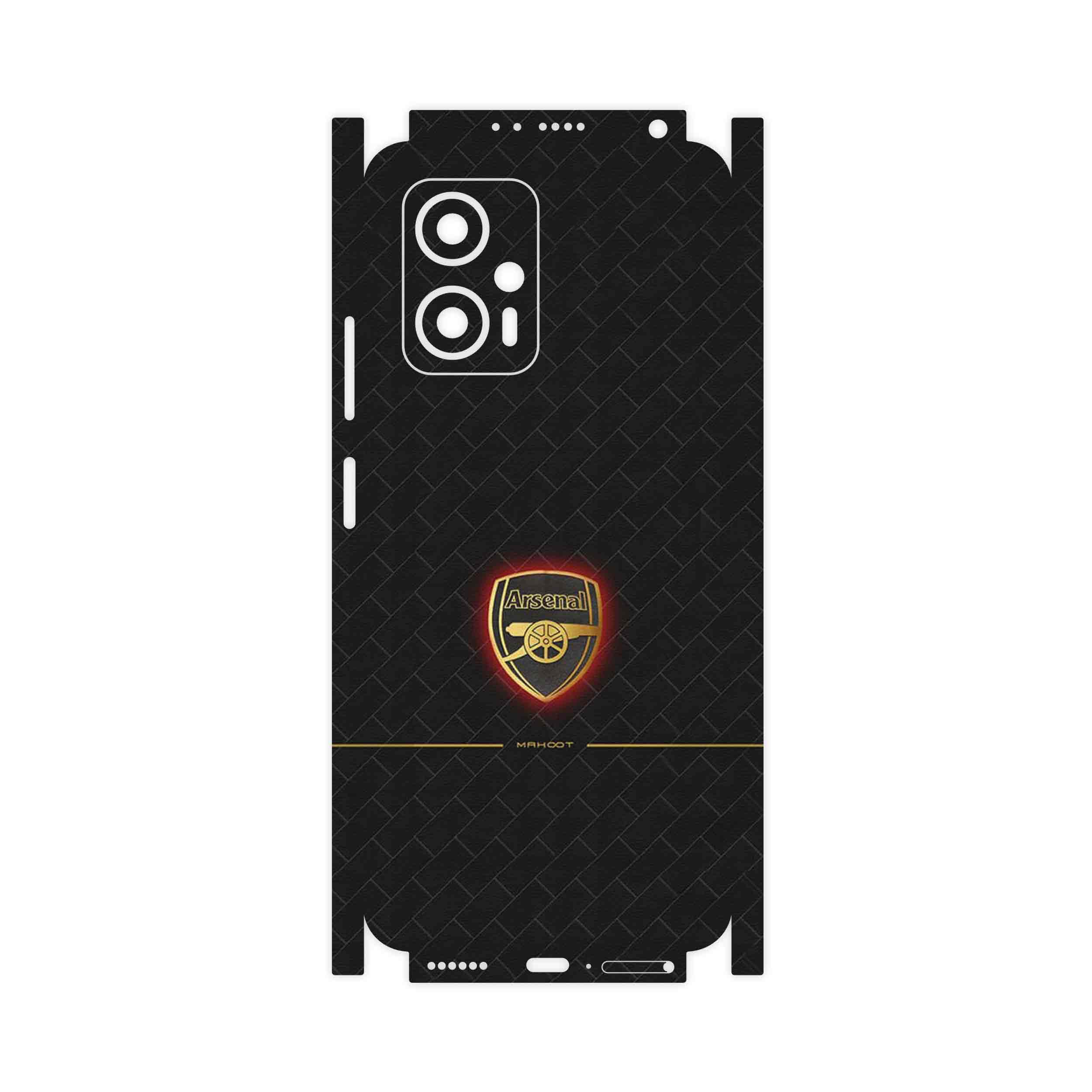 برچسب پوششی ماهوت مدل Arsenal-FullSkin مناسب برای گوشی موبایل شیائومی Poco X4 GT
