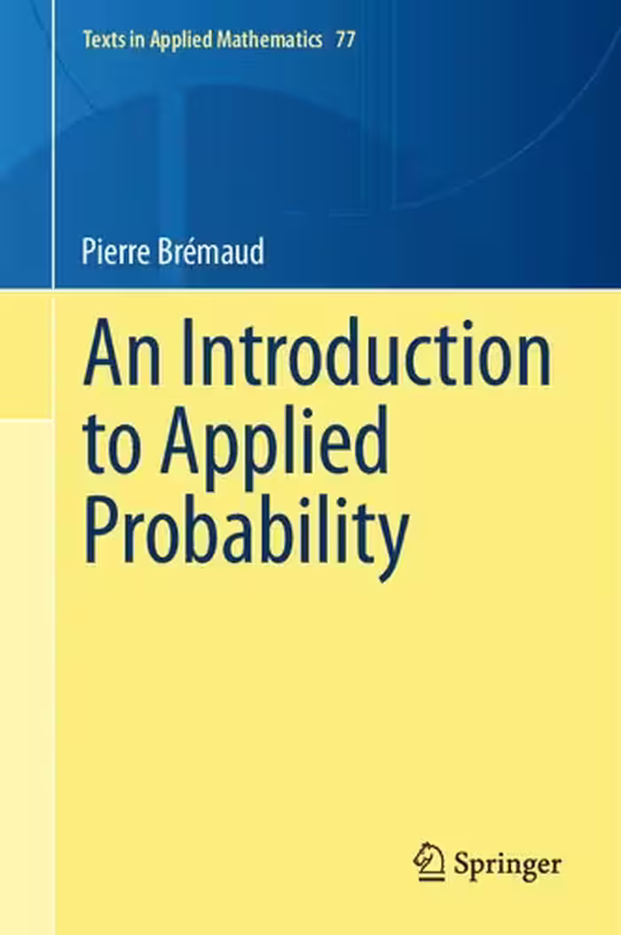 خرید و دانلود نسخه کامل کتاب An Introduction to Applied Probability
