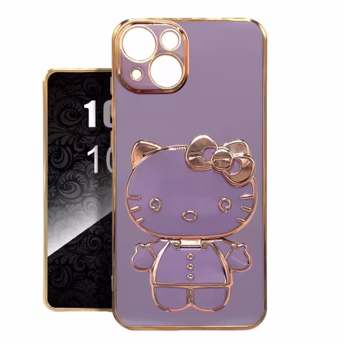 کاور مدل kitty کد 08 مناسب برای گوشی موبایل اپل IPHONE 13