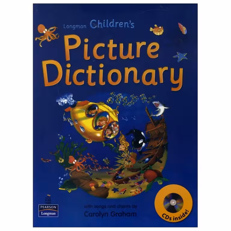 دیکشنری تصویری کودکان Longman Childrens Picture Dictionary (Blue)

