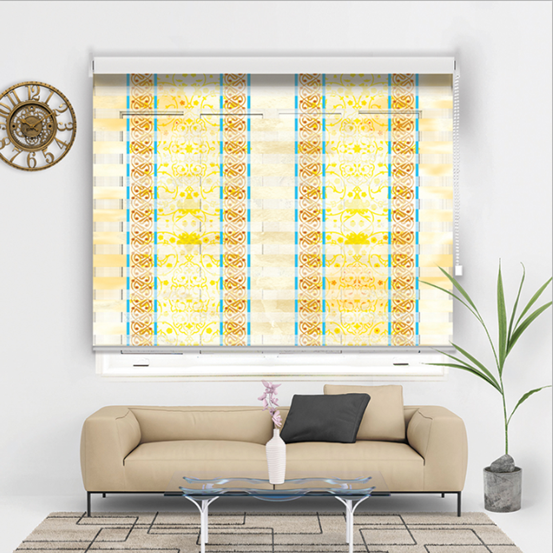  پرده زبرا مدل TD-99 سایز 200x180 سانتی متر