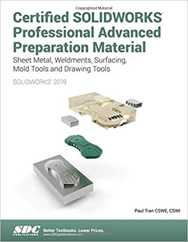 خرید و دانلود نسخه کامل کتاب Certified SOLIDWORKS Professional Advanced Preparation Material (SOLIDWORKS 2019)