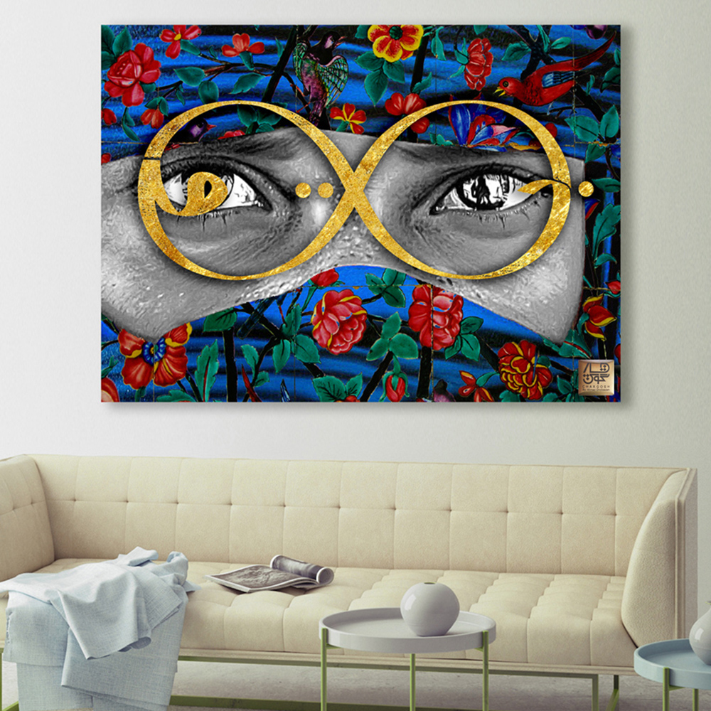 تابلو بوم چارگوش مدل 2850.2